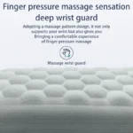Ergonomic memory foam wrist rest set for keyboard and mouse