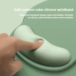Ergonomic mouse pad with comfortable memory foam wrist rest