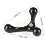 ergonomic manual self-massage tool for body tension relief