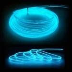 Flexible car interior ambient lighting kit USB powered