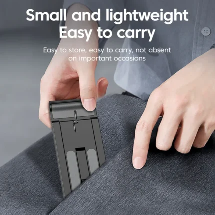 Foldable adjustable phone and tablet stand with 6 angles