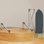 Foldable aluminum laptop stand for ergonomic desk setup