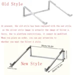 Foldable aluminum laptop stand for ergonomic desk setup