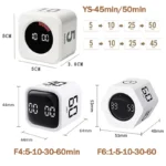 Gravity sensing digital productivity timer for study