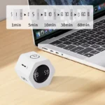 Gravity sensing digital productivity timer for study