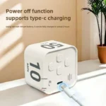Gravity sensing digital productivity timer for study