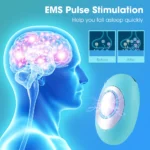 Ergonomic handheld EMS sleep aid device for insomnia and relaxation