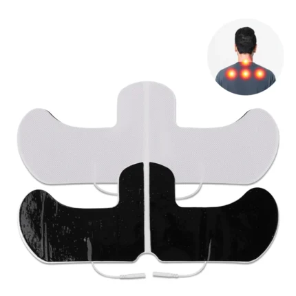 TENS EMS hydrogel electrode pads for neck and shoulder pain relief