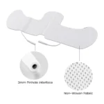 TENS EMS hydrogel electrode pads for neck and shoulder pain relief
