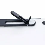 Invisible ultra-thin adhesive laptop stand for ergonomic typing