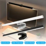 LED monitor light bar with clamp for desk illumination