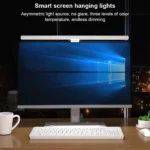 LED monitor light bar with clamp for desk illumination