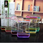 Liquid motion bubbler sensory timer for relaxation and desk decor