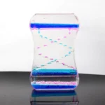 Liquid motion bubbler sensory timer for relaxation and desk decor