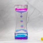 Set of 4 liquid motion timers sensory bubblers for relaxation