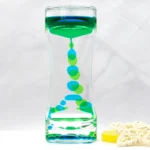 Set of 4 liquid motion timers sensory bubblers for relaxation