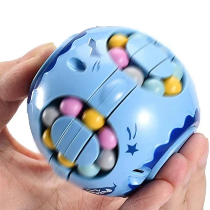 Magic bean fidget puzzle sphere toy in multiple colors