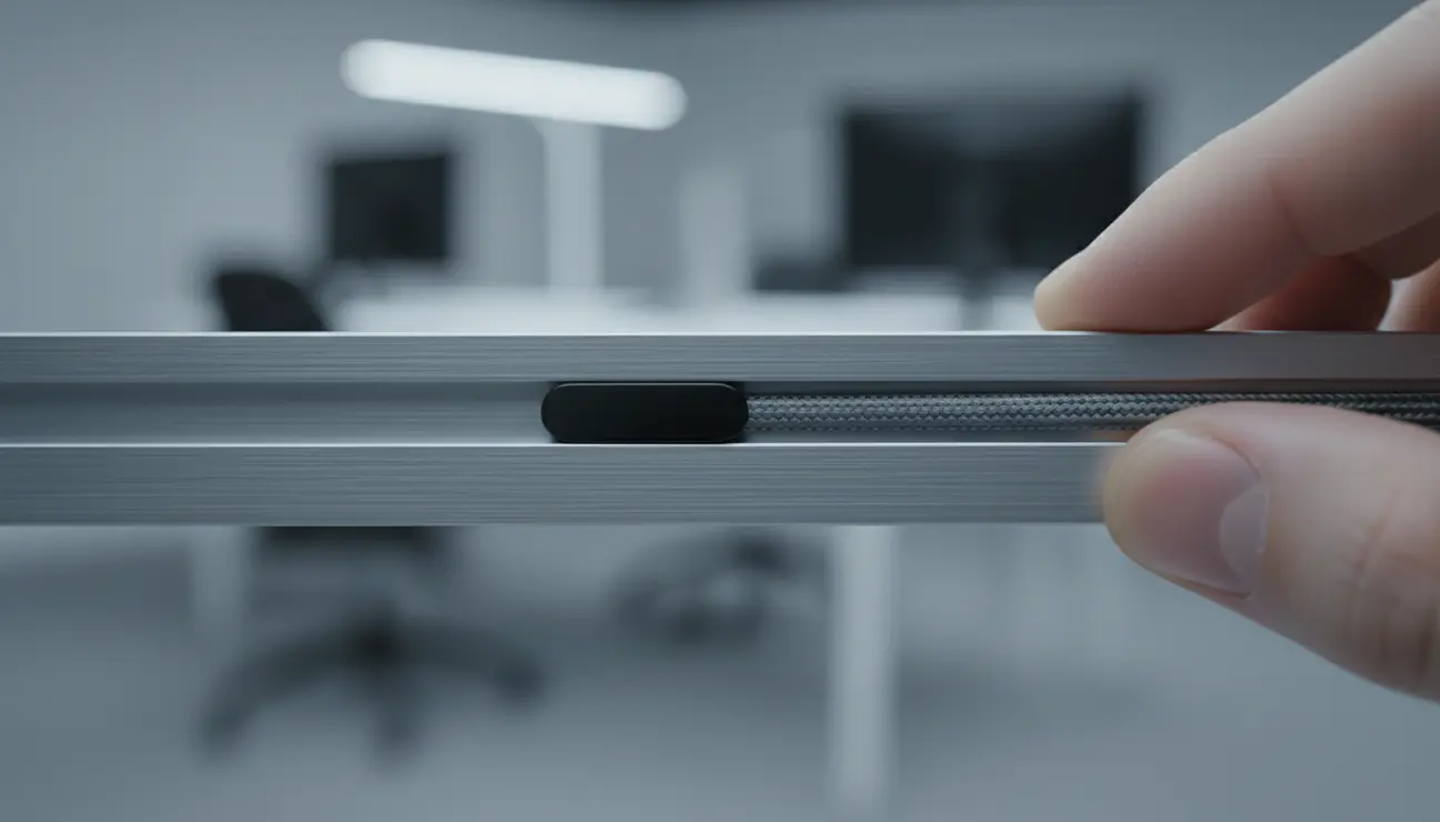 Close-up of premium magnetic cable management organizer bar.
