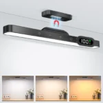 Magnetic rechargeable LED light bar for under cabinet and desk