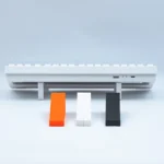 Matte black ergonomic keyboard laptop stand 20 degree tilt
