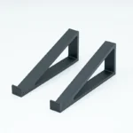 Matte black ergonomic keyboard laptop stand 20 degree tilt