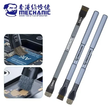 Precision anti-static electronics cleaning brush set for motherboard repair