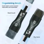 Precision anti-static electronics cleaning brush set for motherboard repair