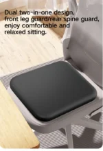 Memory foam seat cushion with slow rebound for pressure relief