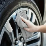 Grey microfiber cleaning cloths 50-pack, ultra-soft for car detailing and home