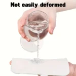 Reusable microfiber cleaning cloth for screens and lenses