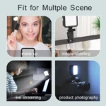 Portable Mini LED Light for camera and laptop