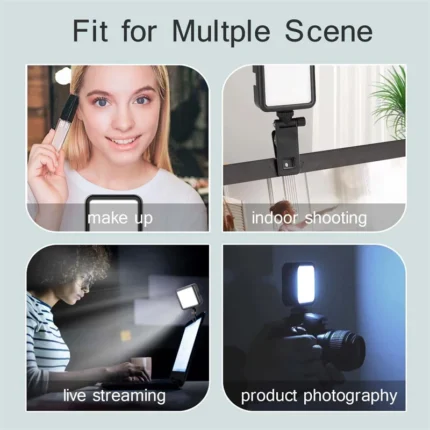 Portable Mini LED Light for camera and laptop