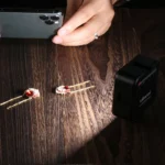 Ulanzi VL49 mini LED video light with cold shoe mount