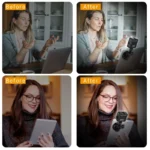 Ulanzi VL49 mini LED video light with cold shoe mount