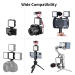 Ulanzi VL49 mini LED video light with cold shoe mount