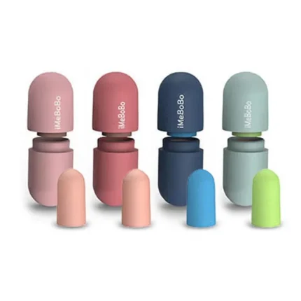 Mini Noise Reduction Ear Plugs with Capsule Case