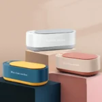 Compact ultrasonic cleaner for jewelry, glasses, and personal items