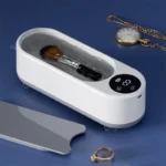 Mini portable ultrasonic cleaner for jewelry, eyeglasses, and watches