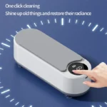 Mini portable ultrasonic cleaner for jewelry, eyeglasses, and watches