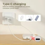 Rechargeable motion sensor night light with magnetic mount