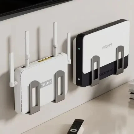 Multi-purpose wall mount holders for electronics and kitchen organization