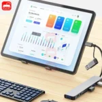 7-in-1 USB-C & USB-A Multiport Hub with SD TF Card Reader