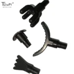 Percussion massage gun heads for deep tissue muscle recovery