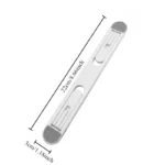 Portable adhesive foldable laptop stand for ergonomic typing