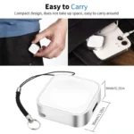 Portable Apple Watch wireless charger with dual USB-C Lightning input