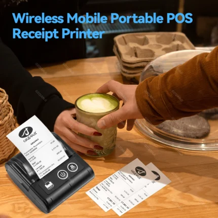 Portable Bluetooth Thermal Receipt Printer for Mobile POS