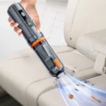 Portable cordless handheld vacuum cleaner with attachments