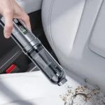 Portable cordless handheld vacuum cleaner with attachments