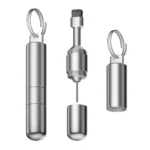 Portable electronics cleaning multi-tool with brush and SIM ejector