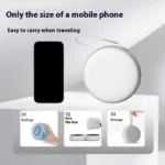 ergonomic travel neck pillow with portable storage case